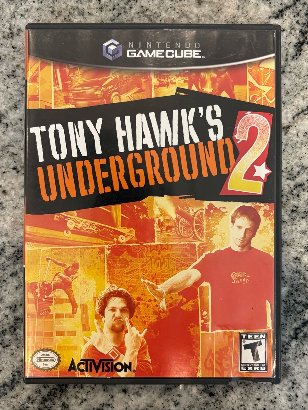 Tony Hawk's Underground 2 (Nintendo GameCube, 2004) No Manual - Tested & Works